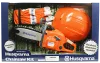 Детская бензопила Husqvarna с каской и перчатками