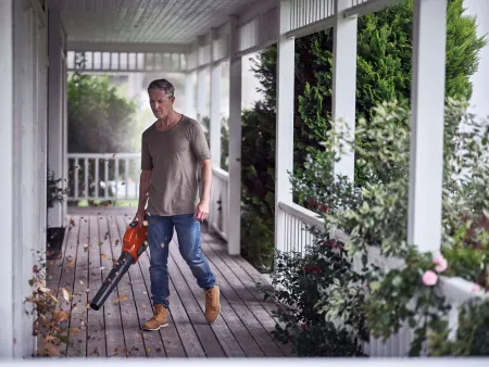 Аккумуляторная воздуходувка Husqvarna 120iB