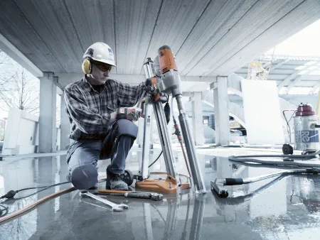 Бурильная машина со стойкой Husqvarna DMS 240