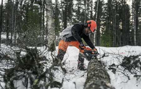 Бензопила Husqvarna 445e II 15" 0.325 1.3 64DL HSM