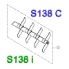Комплект ножей S138C