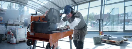 Камнерезная пила Husqvarna TS 400 F (1-фазная)