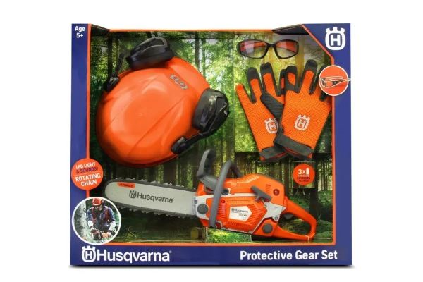 Игрушка Husqvarna набор (бензопила 550XP+шлем+перчатки)