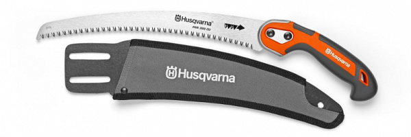 Пила Husqvarna изогнутая для обрезки веток в чехле 300 мм