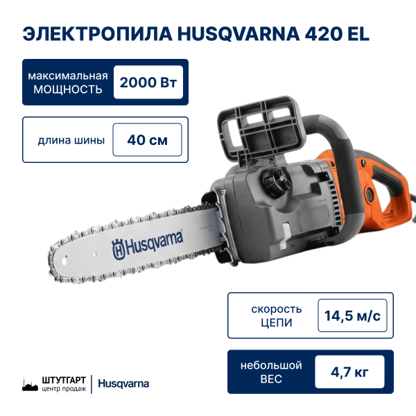 Электропила Husqvarna 420 EL