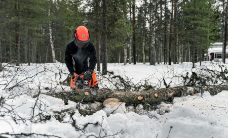 Бензопила Husqvarna 450e II 15" 0.325 1.3 64DL HSM